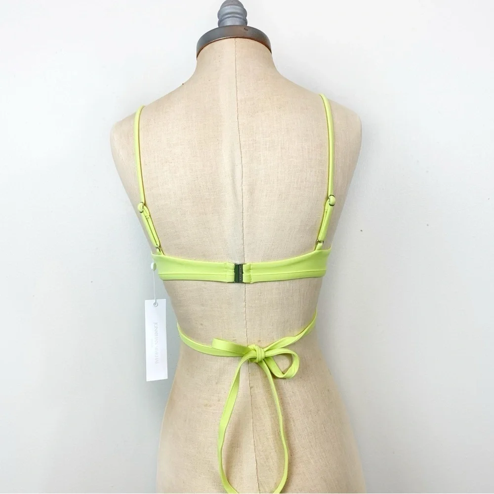 Jonathan Simkhai Harlen Bikini Top Size S NWT